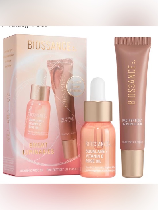 Biossance Other - BIOSSANCE Bright Luminaries Skincare Set